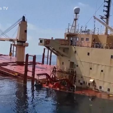 VIDEO: 3 killed in Houthi attack on commercial ship: Officials