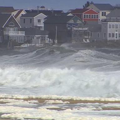 VIDEO: Northeast braces for powerful winds