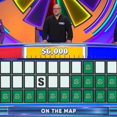 VIDEO: 'Wheel of Fortune' contestant solves puzzle with 1 letter