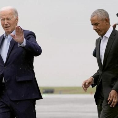 VIDEO: Biden, Trump visit New York for dueling events