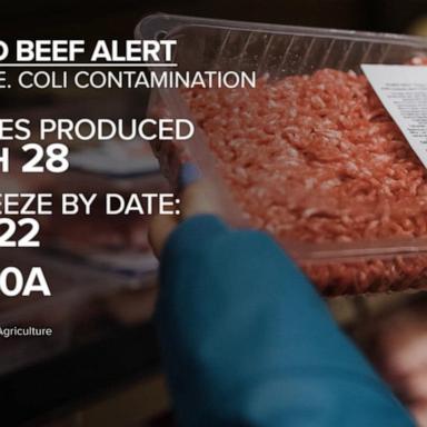 VIDEO: Health alert issued for ground beef over E.coli issue