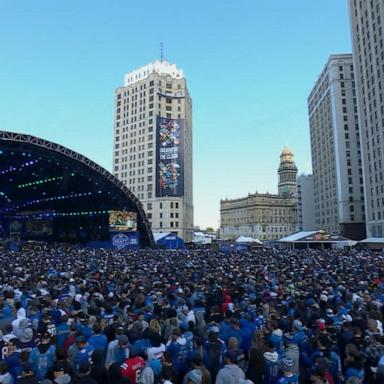 VIDEO: All eyes on Detroit as NFL draft kicks off