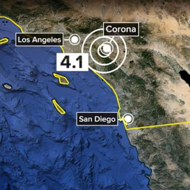 VIDEO: Moderate earthquake hits southern California