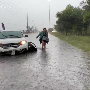 VIDEO: Evacuations ordered in Texas over torrential rain