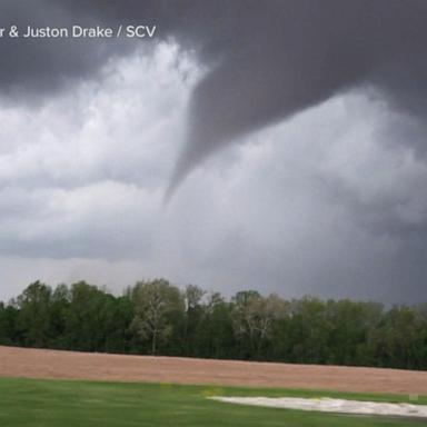 VIDEO: Tornadoes strike across heartland, with more severe weather on the way