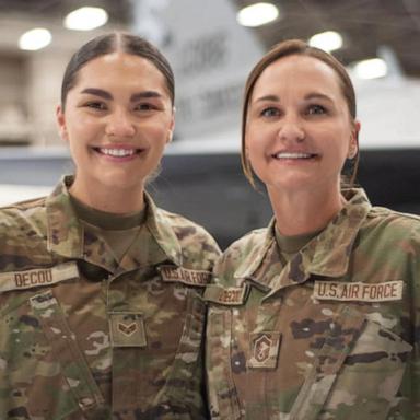 VIDEO: Mom of 3 to spend Mother's Day deployed with daughter