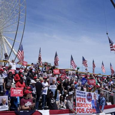 VIDEO: Donald Trump holds Jersey Shore campaign rally