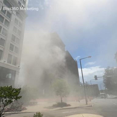 VIDEO: Crews respond to gas explosion at Chase Bank building in Ohio 