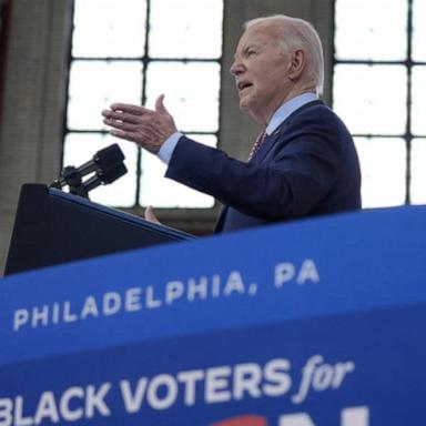 VIDEO: Biden addresses Black voters at campaign rally in Philadelphia