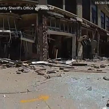 VIDEO: Body camera video shows moments after deadly Ohio building explosion