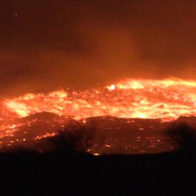 VIDEO: Fast-moving wildfire burning East of San Francisco