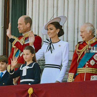 VIDEO: Princess Kate makes public appearance at royal birthday bash