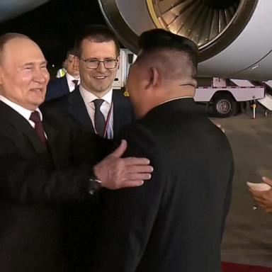 VIDEO: Putin makes rare visit to North Korea to meet with Kim Jong Un 