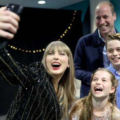 VIDEO: Taylor Swift mania takes hold of the Royal family 