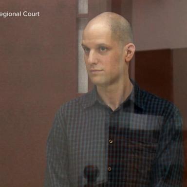 VIDEO: Evan Gershkovich on trial in Russia on espionage charges 