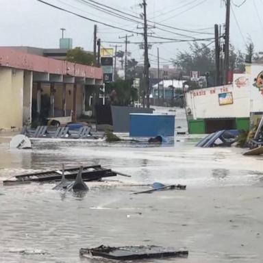 VIDEO: Record-breaking Hurricane Beryl barrels through the Caribbean 