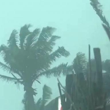 VIDEO: Hurricane Beryl heads toward Texas 