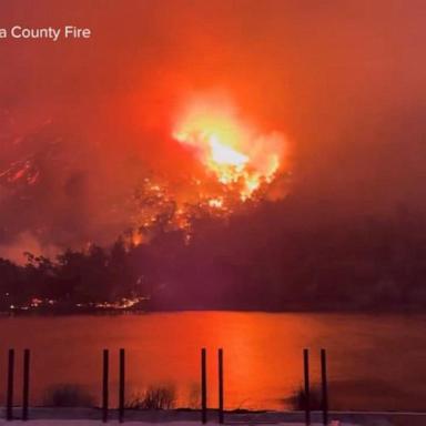 VIDEO: Western wildfires fueled by triple-digit temperatures 