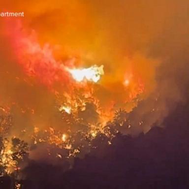 VIDEO: Record heat and explosive wildfires in California 