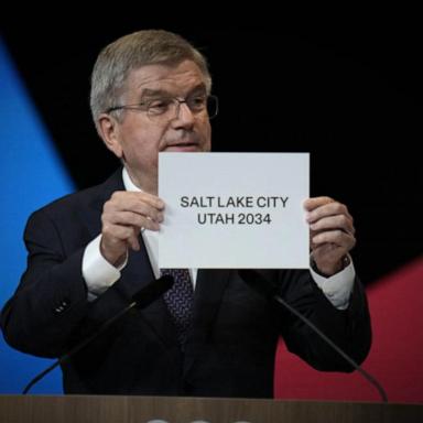 VIDEO: Salt Lake awarded 2034 Olympics 