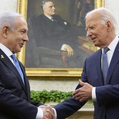 VIDEO: Biden, Harris meet with Netanyahu amid tensions