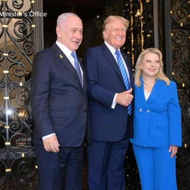 VIDEO: Trump meets with Netanyahu for 1st time post-presidency 