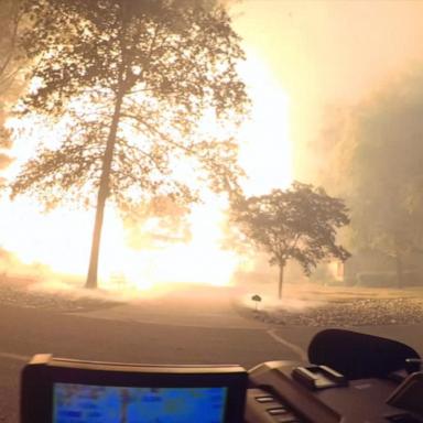 VIDEO: Northern California wildfire burns through area larger than Los Angeles, officials say 