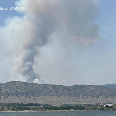 VIDEO: Fire raging across Colorado being investigated as arson 