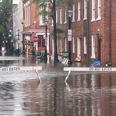 VIDEO: Flash flood threats from South Carolina to New York and New England