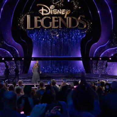 VIDEO: Harrison Ford, Jamie Lee Curtis, Miley Cyrus accept Disney Legends honors 