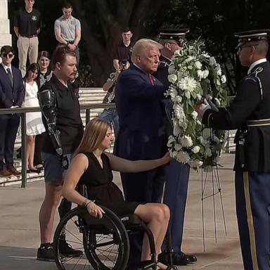 VIDEO: Trump slams Harris, Biden for Afghanistan withdrawal while honoring fallen soldiers 