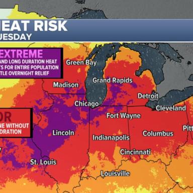 VIDEO: Midwest braces for dangerously high temperatures, Chicago gets heat warning 