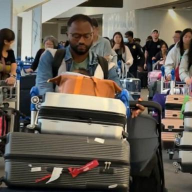 VIDEO: Airports brace for record-breaking Labor Day traffic 