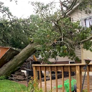 VIDEO: Severe storms threaten Labor Day travel plans 