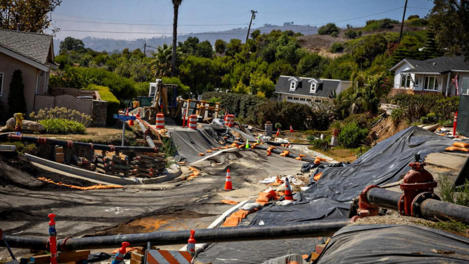 California landslides threaten homes, prompt evacuation warning - Good ...