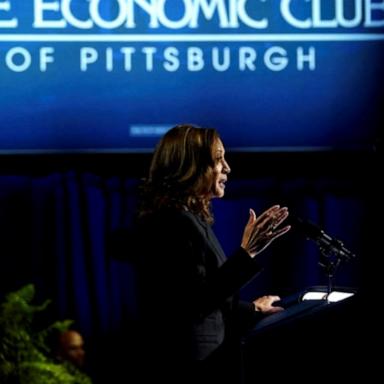 VIDEO: Harris offers 'pragmatic' economic vision for middle-class voters in Pennsylvania 