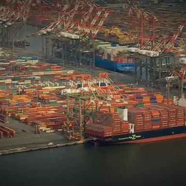 VIDEO: Dockworkers strike at US ports may create new shortages 