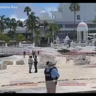 VIDEO: Tourists flee as man shot dead at luxury Cancun resort 