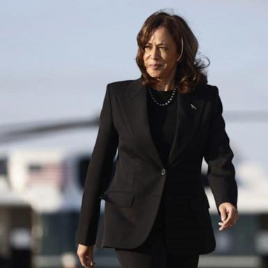 VIDEO: Harris and Trump in neck-and-neck race 25 days before election