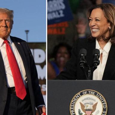 VIDEO: Harris goes on campaign trail blitz across three battleground states 