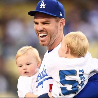 VIDEO: LA Dodgers first baseman Freddie Freeman's inspiring family comeback