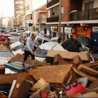 At least 95 people are dead in wake of flooding that took over the southeast of Spain 