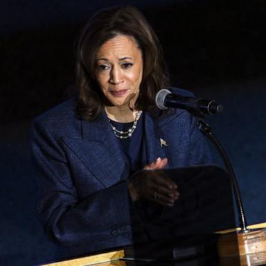 VIDEO: Harris votes while barnstorming 'critical blue wall states'