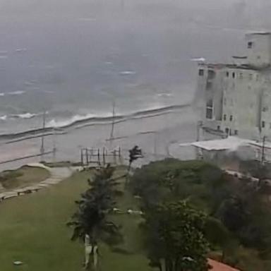 Hurricane Rafael makes landfall in Cuba as Category 3 storm 