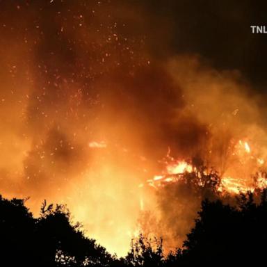 California wildfire burns out of control, forces more than 10,000 to evacuate 