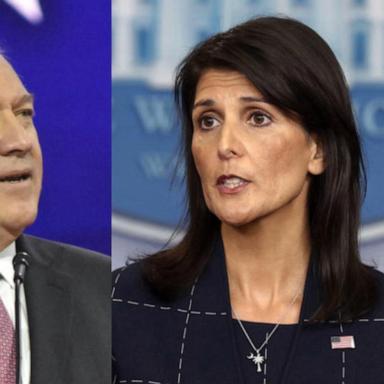 VIDEO: Trump rules out Haley and Pompeo in White House administration 