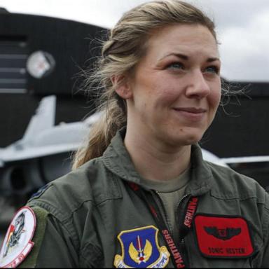 VIDEO: Captain Lacie Hester becomes 1st female Air Force member to be awarded Silver Star 