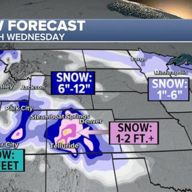 VIDEO: Rain and snow expected to complicate holiday travel