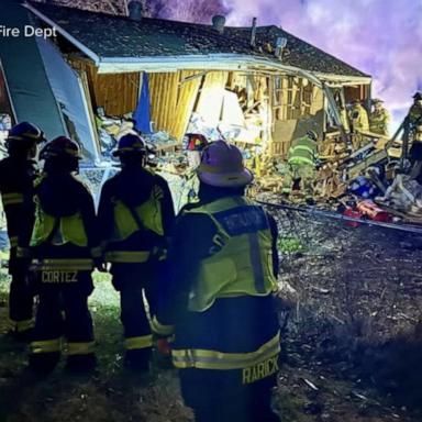 VIDEO: 6 rescued from house explosion