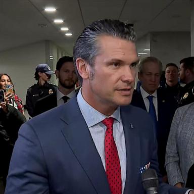 VIDEO: Pete Hegseth remains defiant as he seeks Republican senators' endorsements 